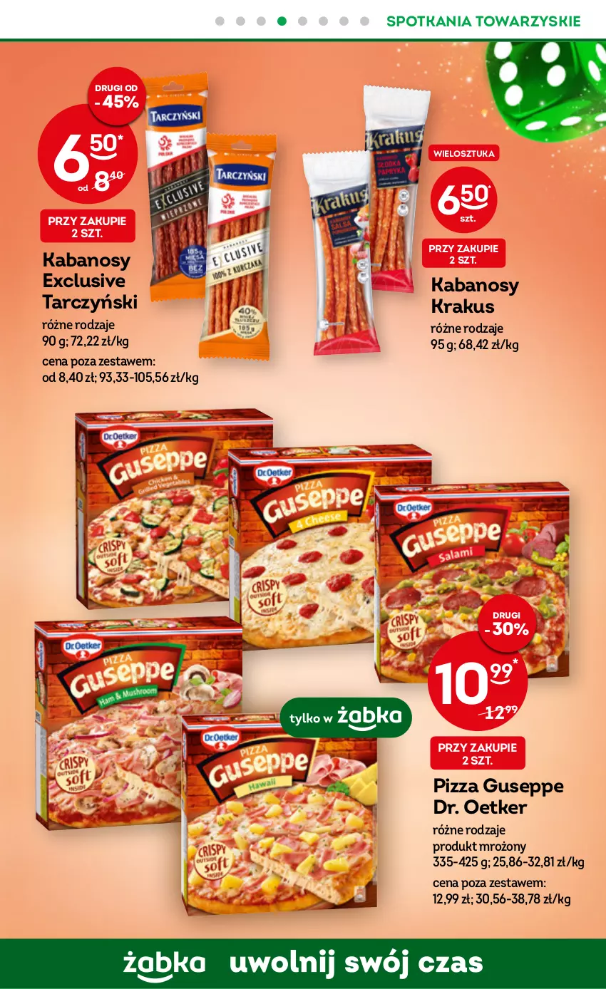 Gazetka promocyjna Żabka - ważna 08.03 do 14.03.2023 - strona 21 - produkty: Dr. Oetker, Kabanos, Krakus, Pizza, Tarczyński