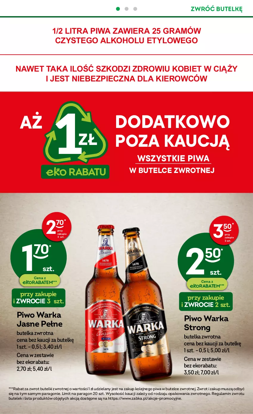 Gazetka promocyjna Żabka - ważna 08.03 do 14.03.2023 - strona 4 - produkty: Gra, Mus, Olej, Piec, Piwa, Piwo, Sok, Warka