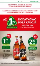 Gazetka promocyjna Żabka - Gazetka - ważna od 14.03 do 14.03.2023 - strona 4 - produkty: Piwa, Piwo, Piec, Sok, Mus, Gra, Warka, Olej