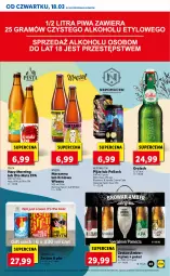 Gazetka promocyjna Lidl - GAZETKA - Gazetka - ważna od 20.03 do 20.03.2021 - strona 41 - produkty: Piwa