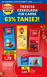 Gazetka promocyjna Lidl - GAZETKA - Gazetka - ważna od 20.03 do 20.03.2021 - strona 50 - produkty: Ser, Czekolada mleczna, Czekolada, E. Wedel, Deser