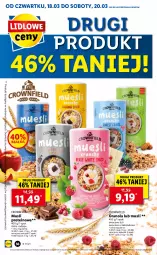 Gazetka promocyjna Lidl - GAZETKA - Gazetka - ważna od 20.03 do 20.03.2021 - strona 56 - produkty: Mus, Gra, Granola