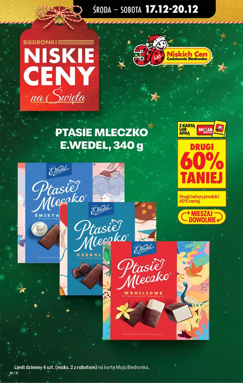 Gazetka promocyjna Biedronka - Od Środy - ważna 17.12 do 18.12.2025 - strona 22 - produkty: Mleczko