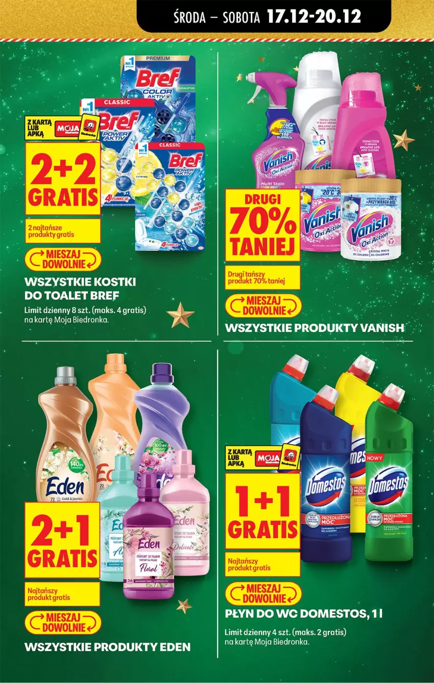 Gazetka promocyjna Biedronka - Od Środy - ważna 17.12 do 18.12.2025 - strona 27 - produkty: Bref, Domestos, Gra, Płyn do wc