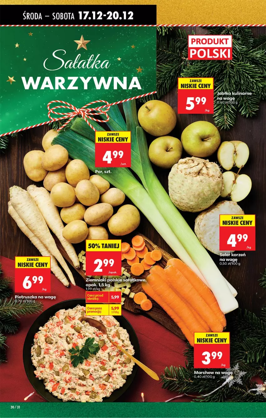 Gazetka promocyjna Biedronka - Od Środy - ważna 17.12 do 18.12.2025 - strona 32 - produkty: Fa, Pietruszka, Seler korzeń, Ser, Sofa