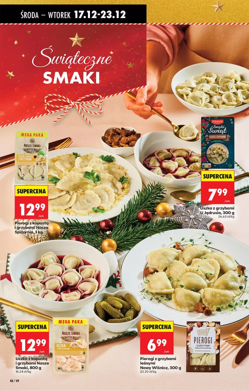 Gazetka promocyjna Biedronka - Od Środy - ważna 17.12 do 18.12.2025 - strona 52 - produkty: Kapustą, Pierogi