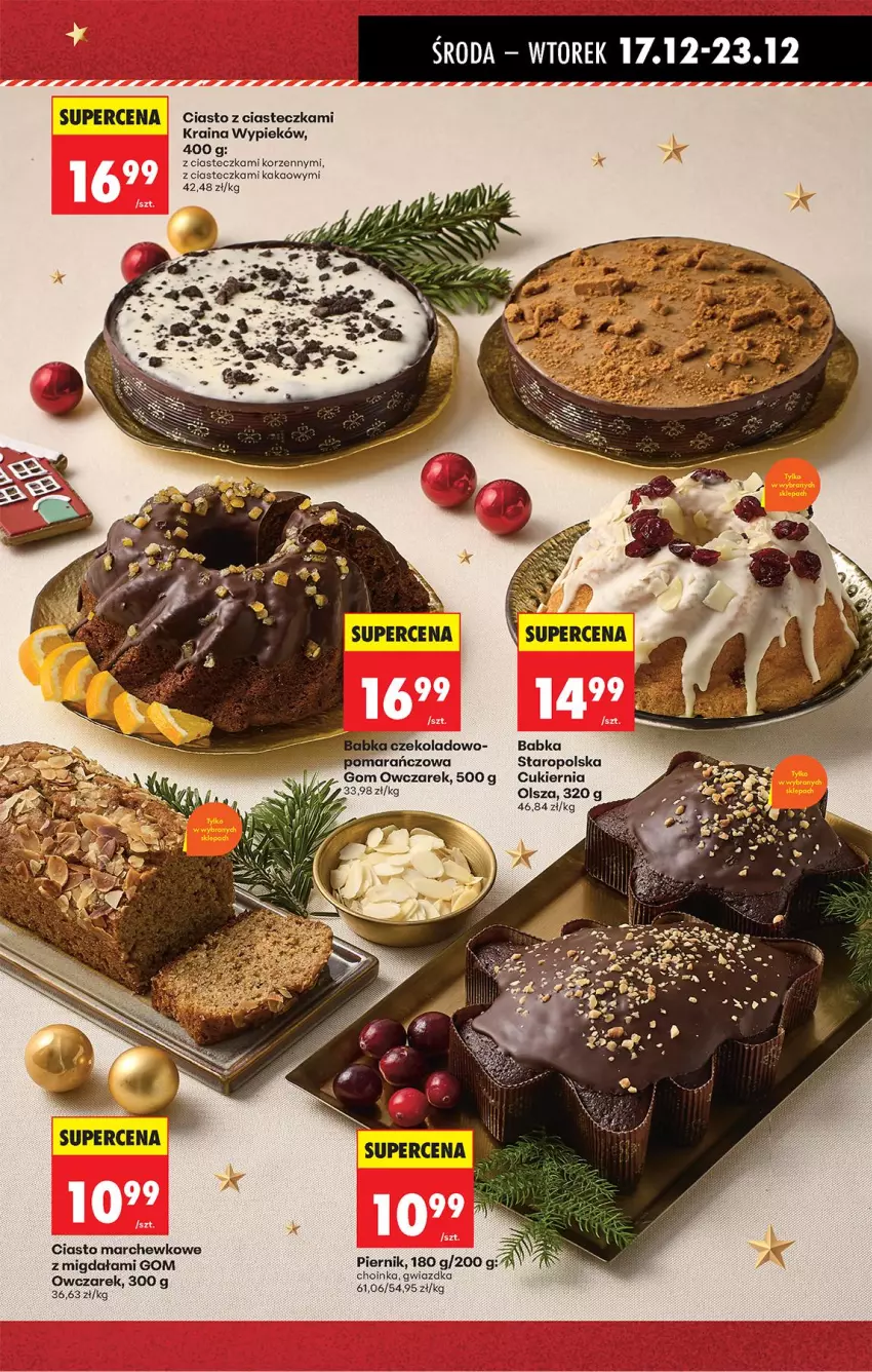 Gazetka promocyjna Biedronka - Od Środy - ważna 17.12 do 18.12.2025 - strona 61 - produkty: Babka, Cukier, Kakao, Piernik