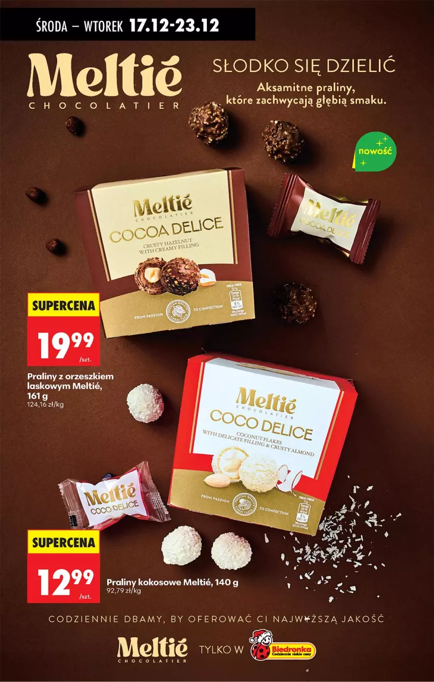 Gazetka promocyjna Biedronka - Od Środy - ważna 17.12 do 18.12.2025 - strona 66 - produkty: Aksam, Kokos, Orzeszki, Praliny