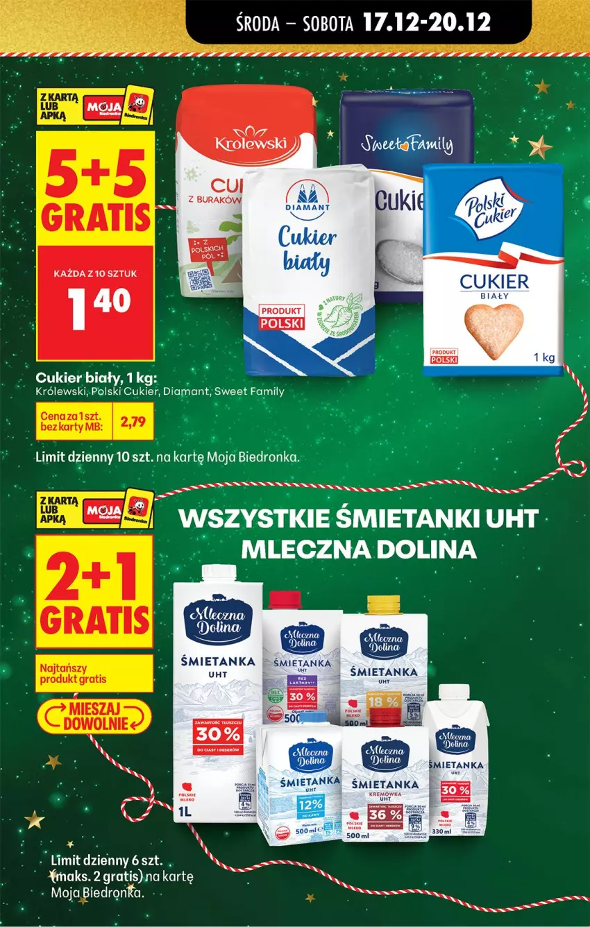 Gazetka promocyjna Biedronka - Od Środy - ważna 17.12 do 18.12.2025 - strona 9 - produkty: Cukier, Diamant, Gra, Kremówka, Królewski