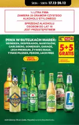 Gazetka promocyjna Biedronka - Od Środy - Gazetka - ważna od 23.12 do 23.12.2025 - strona 25 - produkty: Piwa, Gra, Somersby, Heineken, Tyskie, Desperados, Carlsberg, Lech Premium