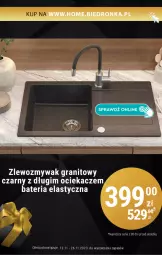 Gazetka promocyjna Biedronka - Biedronka Home - Gazetka - Biedronka.pl - Gazetka - ważna od 28.11 do 28.11.2023 - strona 14 - produkty: Gra, Zlew, Ociekacz, Zlewozmywak, Bateria