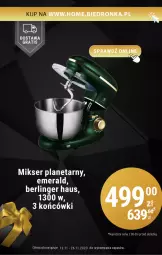 Gazetka promocyjna Biedronka - Biedronka Home - Gazetka - Biedronka.pl - Gazetka - ważna od 28.11 do 28.11.2023 - strona 18 - produkty: Ser, Mikser, Fa