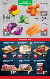 Gazetka promocyjna Stokrotka - Supermarket - Gazetka - ważna od 09.11 do 09.11.2021 - strona 5 - produkty: Kurczak, Mandarynki, Tatar wołowy, Limonka, Boczek, Mango, Boczek wieprzowy