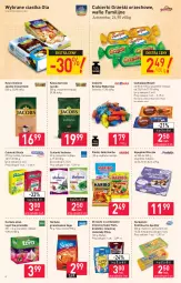 Gazetka promocyjna Stokrotka - Supermarket - Gazetka - ważna od 09.11 do 09.11.2021 - strona 6 - produkty: Ciastka, Gra, Herbatniki Petit Beurre, Orzeszki, Cukier, Kawa ziarnista, Jutrzenka, Saga, Kawa mielona, Kawa, Wawel, Wafle, Loyd, Herbatniki, Mleczko, Grześki, Czekolada, Wyborowa, Cukierki, Jacobs, Herbata, Haribo, Fa