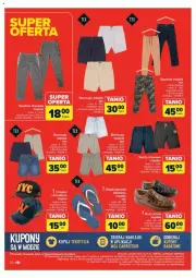 Gazetka promocyjna Carrefour - Gazetka - ważna od 22.06 do 22.06.2024 - strona 28 - produkty: Klapki, Noż, Szorty, Dres, Spodnie, Spodnie dresowe