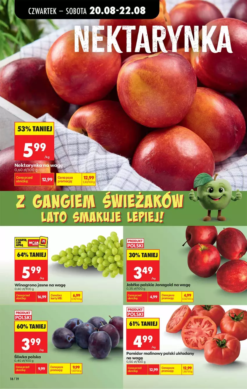 Gazetka promocyjna Biedronka - Od Czwartku - ważna 20.08 do 26.08.2026 - strona 18 - produkty: Pomidor malinowy, Wino
