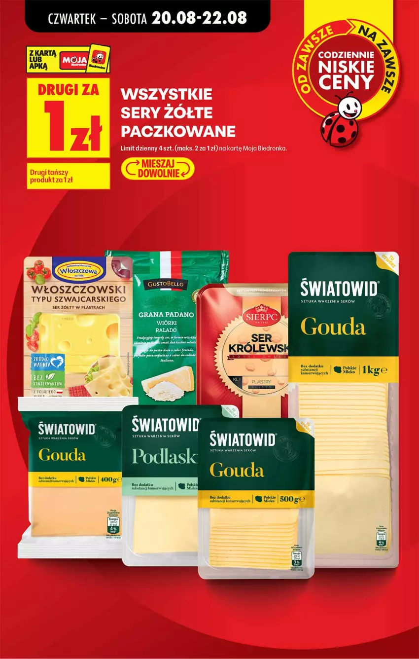 Gazetka promocyjna Biedronka - Od Czwartku - ważna 20.08 do 26.08.2026 - strona 3 - produkty: Bell, Cars, Gouda, Gra, Ser