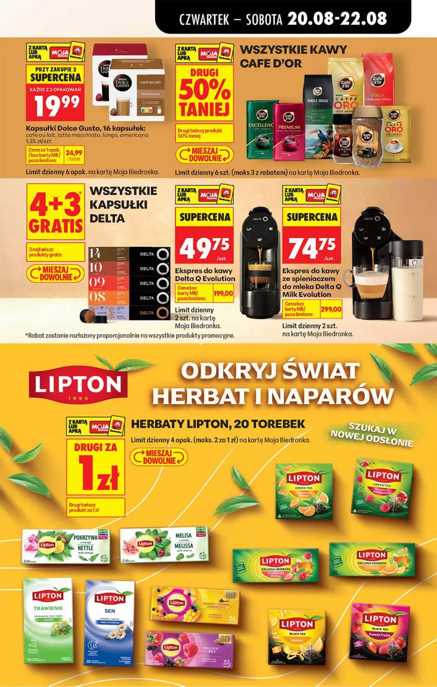 Gazetka promocyjna Biedronka - Od Czwartku - ważna 20.08 do 26.08.2026 - strona 49 - produkty: Chia, Dolce Gusto