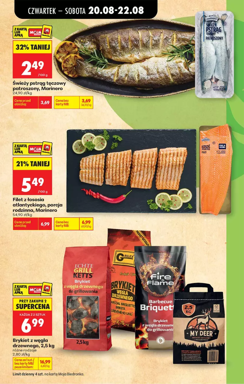 Gazetka promocyjna Biedronka - Od Czwartku - ważna 20.08 do 26.08.2026 - strona 5 - produkty: Grill, Por, Pstrąg, Pstrąg tęczowy, Sos