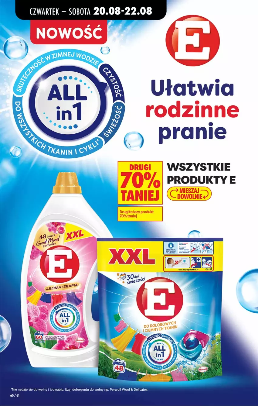 Gazetka promocyjna Biedronka - Od Czwartku - ważna 20.08 do 26.08.2026 - strona 60 - produkty: Perwoll