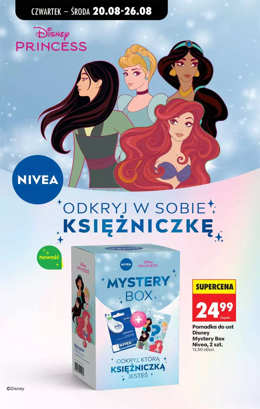Gazetka promocyjna Biedronka - Od Czwartku - ważna 20.08 do 26.08.2026 - strona 72 - produkty: Disney, Mysz, Nivea, Znicz