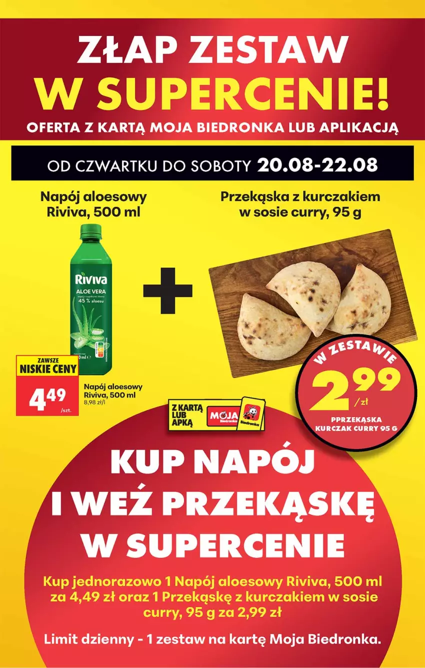 Gazetka promocyjna Biedronka - Od Czwartku - ważna 20.08 do 26.08.2026 - strona 82 - produkty: Kurczak, Napój, Sos