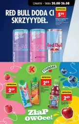 Gazetka promocyjna Biedronka - Od Czwartku - Gazetka - ważna od 26.08 do 26.08.2026 - strona 53 - produkty: Sok, Napój energetyczny, Red Bull, Tymbark, Kubuś Waterrr, Owoce, Kubuś, Napój, Grejpfrut