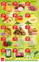 Gazetka promocyjna PoloMarket - Gazetka promocyjna  r - Gazetka - ważna od 16.03 do 16.03.2021 - strona 12 - produkty: Cebula, Kalafior, Ogórek, Ziemniaki, Wino, Mango, Rzodkiewka, Melon, Jabłka