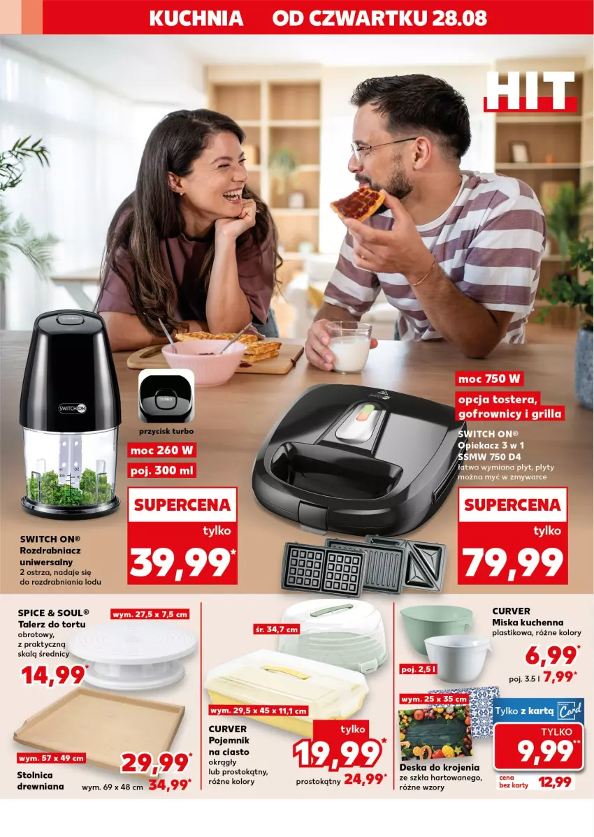 Gazetka promocyjna Kaufland - Kaufland - ważna 28.08 do 03.09.2025 - strona 16 - produkty: Deska do krojenia, Miska, Pojemnik, Pojemnik na ciasto, Rozdrabniacz, Stolnica, Talerz