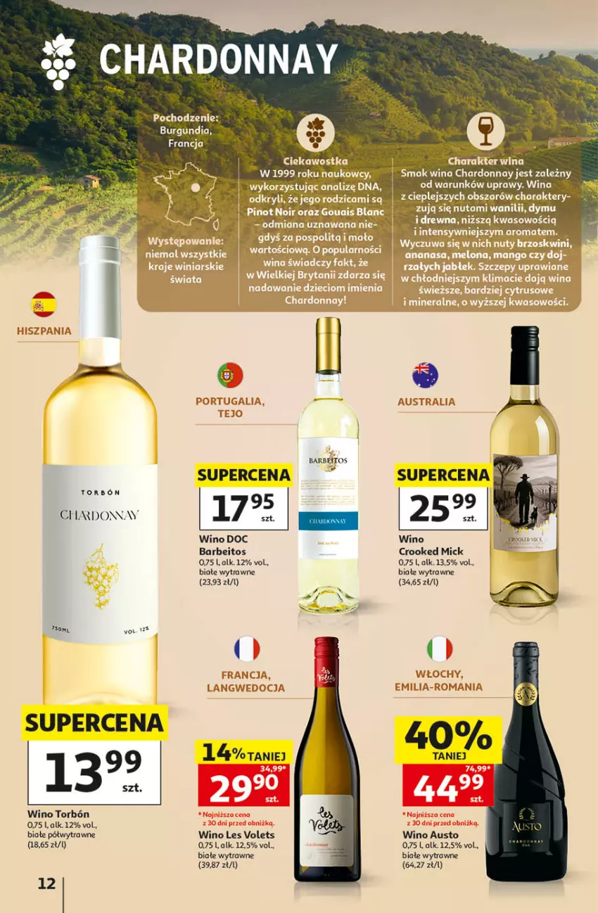 Gazetka promocyjna Auchan - Katalog Wino Hipermarket - ważna 05.10 do 31.10.2026 - strona 12 - produkty: Fa, Por, Wino