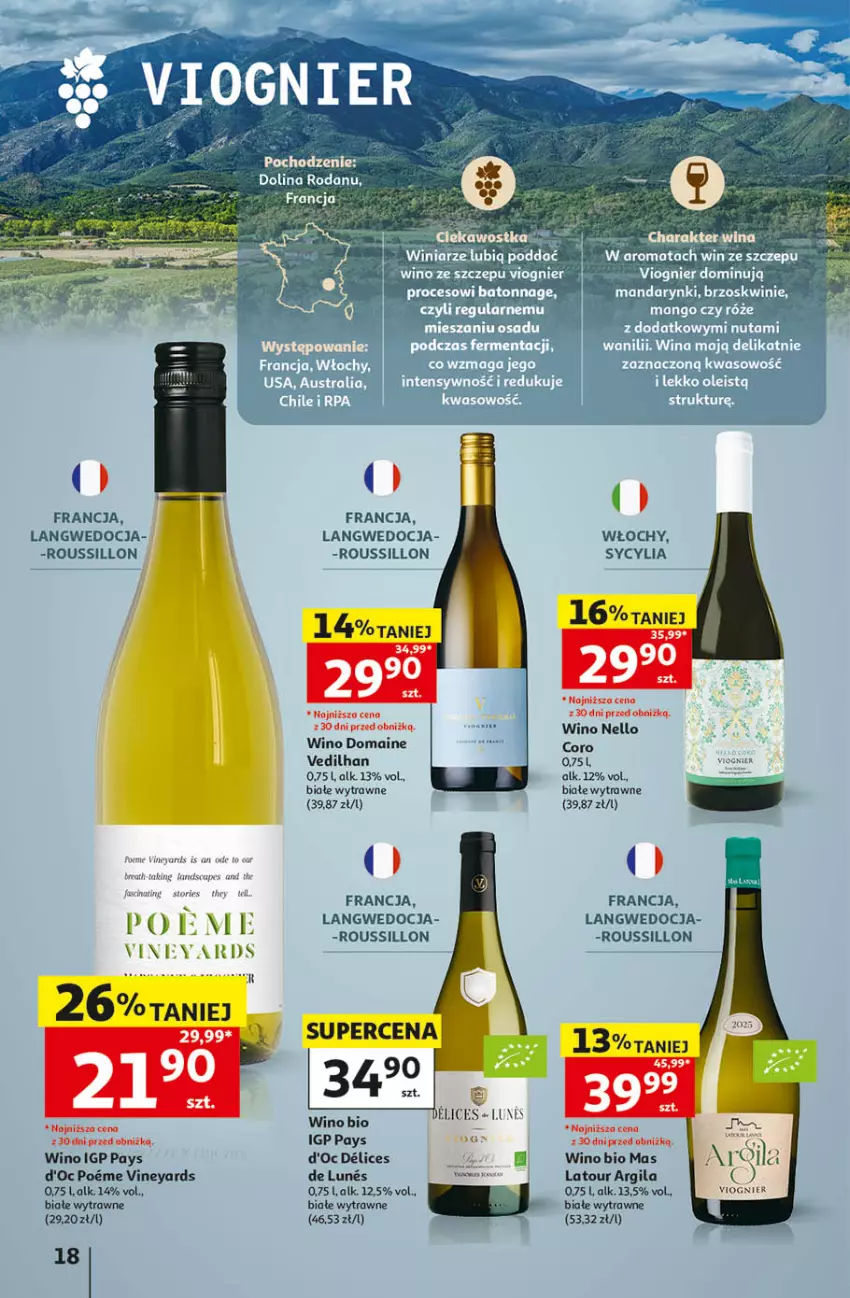 Gazetka promocyjna Auchan - Katalog Wino Hipermarket - ważna 05.10 do 31.10.2026 - strona 18 - produkty: Wino