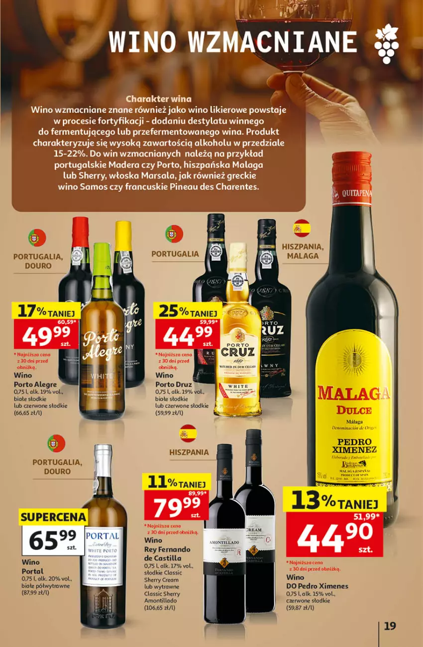 Gazetka promocyjna Auchan - Katalog Wino Hipermarket - ważna 05.10 do 31.10.2026 - strona 19 - produkty: Por, Portal, Wino