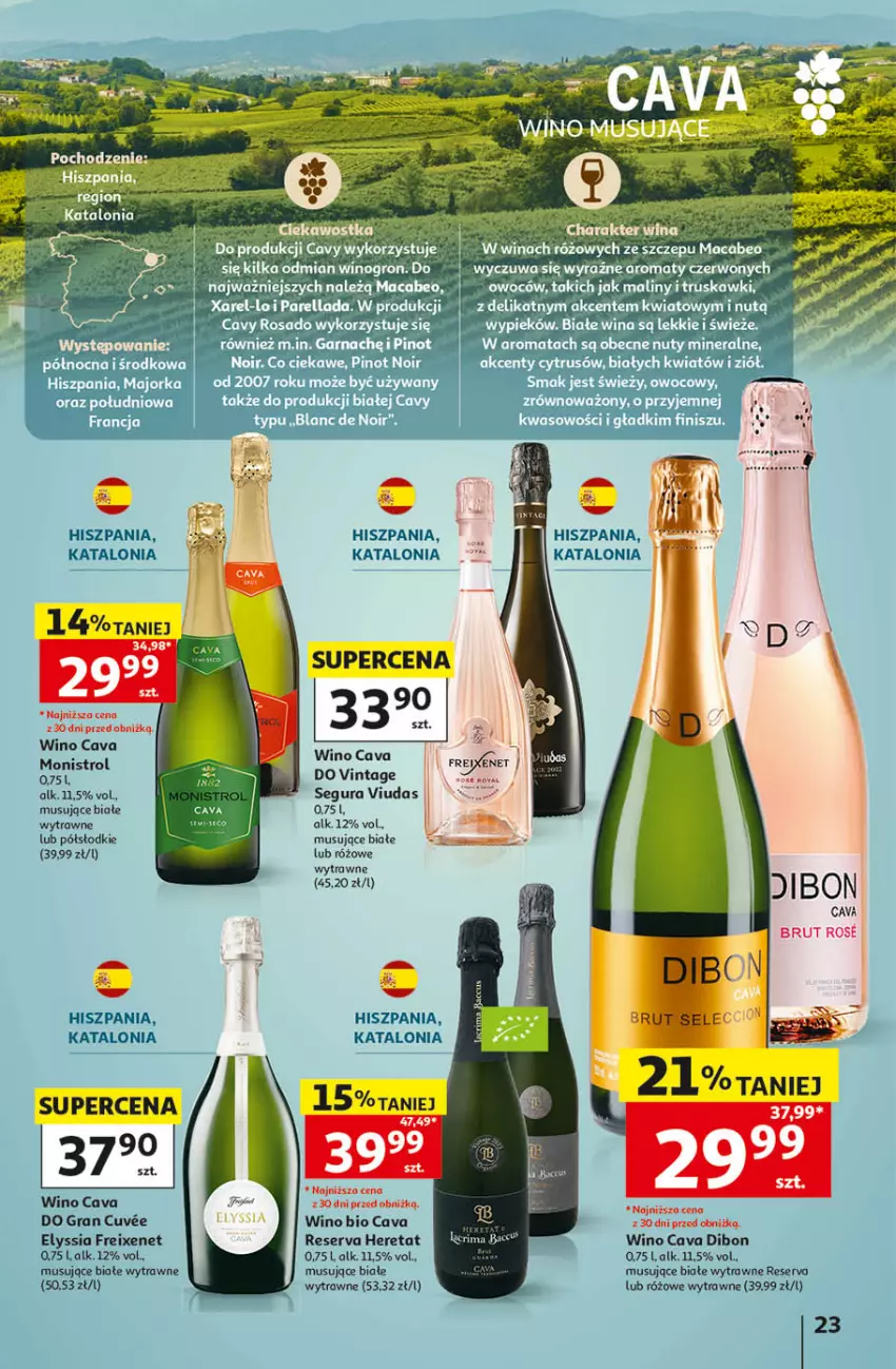 Gazetka promocyjna Auchan - Katalog Wino Hipermarket - ważna 05.10 do 31.10.2026 - strona 23 - produkty: Fa, Gra, Mus, Ser, Wino