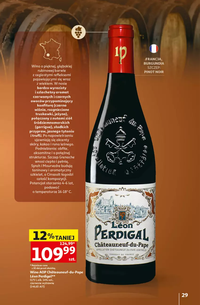 Gazetka promocyjna Auchan - Katalog Wino Hipermarket - ważna 05.10 do 31.10.2026 - strona 29 - produkty: Aksam, Kakao, Leon, Rubin, Truskawki, Wino