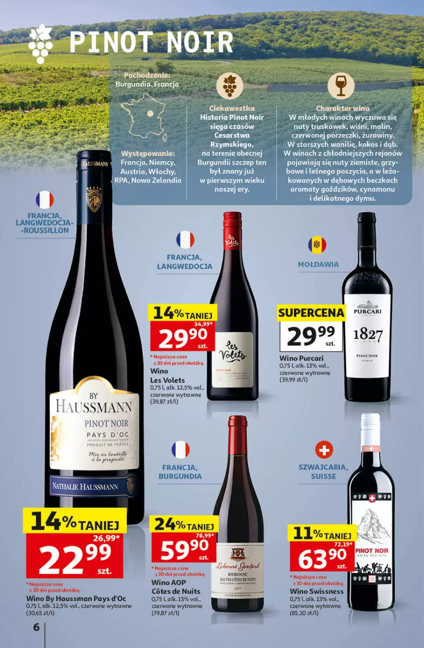 Gazetka promocyjna Auchan - Katalog Wino Hipermarket - ważna 05.10 do 31.10.2026 - strona 6 - produkty: Pur, Wino