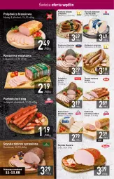 Gazetka promocyjna Stokrotka - Supermarket - Gazetka - ważna od 17.08 do 17.08.2022 - strona 4 - produkty: Piec, Kurczak, Polędwica, Kiełbasa wiejska, Sos, Ser, Kurczak gotowany, Parówki, Duda, Szynka, Boczek, Basia, Kiełbasa, Olewnik, Bianka, HP