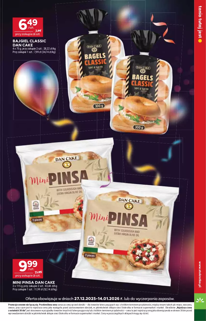 Gazetka promocyjna Stokrotka - Market - ważna 08.01 do 14.01.2026 - strona 15 - produkty: Dan Cake, Mięso, Owoce, Warzywa