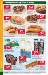 Gazetka promocyjna Stokrotka - Market - Gazetka - ważna od 14.01 do 14.01.2026 - strona 10 - produkty: Piec, Warzywa, Ser, Koc, Gra, Salami, Twaróg, Zott, Mlekovita, Croissant, Optima, Bagietka, Pizza, Farm Milk, Pudding, Pieczywo, Twaróg półtłusty, Półbagietka, Fanta, Owoce, Donut, Napój, Mięso, Mleko, Fa