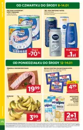 Gazetka promocyjna Stokrotka - Market - Gazetka - ważna od 14.01 do 14.01.2026 - strona 4 - produkty: Banany, Warzywa, Gra, Papier, Mlekovita, Napoje, Optima, Ręcznik, Avocado, Foxy, Owoce, Alpro, Masło, Mięso, Nivea, Mleko