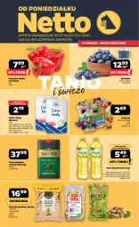Gazetka promocyjna Netto - Od Poniedziałku - Gazetka - ważna od 31.10 do 31.10.2025 - strona 1 - produkty: Pistacje, Ser, Papryka słodka, Borówka, Cukier, Papryka, Kawa mielona, Kawa, Diamant, Jacobs Krönung, Olej rzepakowy, Cukierki, Jacobs, Olej, Helio