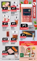 Gazetka promocyjna Netto - Od Poniedziałku - Gazetka - ważna od 31.10 do 31.10.2025 - strona 11 - produkty: Salami, Pasztet, Stół, Szynka, Boczek, Kiełbasa, Kiełbasa śląska