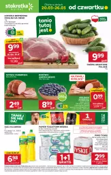 Gazetka promocyjna Stokrotka - Market - Gazetka - ważna od 26.03 do 26.03.2025 - strona 1 - produkty: Piwa, Piwo, Kujawski, Gin, Gra, Szynka farmerska, Papier, Tyskie, Papier toaletowy, Szynka, Grunt, Olej, Kiełbasa, HP, Fa