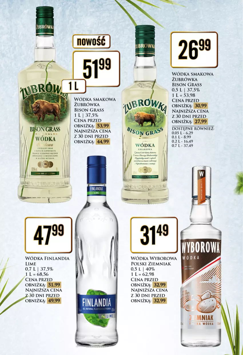 Gazetka promocyjna Dino - Katalog alkoholowy / marzec 2024 - ważna 25.03 do 30.03.2024 - strona 3 - produkty: Finlandia, Gin, Gra, Wódka, Wyborowa