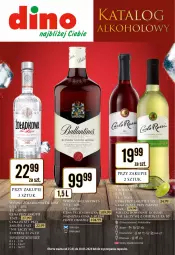 Gazetka promocyjna Dino - Katalog alkoholowy / marzec 2024 - Gazetka - ważna od 30.03 do 30.03.2024 - strona 1 - produkty: Koc, JBL, Wódka, Whisky