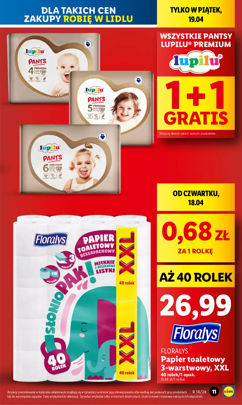 Gazetka promocyjna Lidl - GAZETKA - ważna 18.04 do 20.04.2024 - strona 13 - produkty: Flora, Gra, Papier, Papier toaletowy