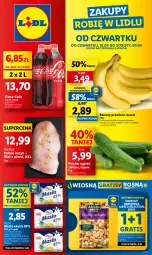 Gazetka promocyjna Lidl - GAZETKA - Gazetka - ważna od 20.04 do 20.04.2024 - strona 1 - produkty: Banany, Gra, Coca-Cola, Pilos, Masło