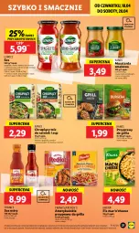 Gazetka promocyjna Lidl - GAZETKA - Gazetka - ważna od 20.04 do 20.04.2024 - strona 27 - produkty: Sos, Mus, Papryka, Czosnek, Sałat, Przyprawy, Spaghetti, Bazyl, Bazylia, Grill, Kamis, Knorr, Musztarda