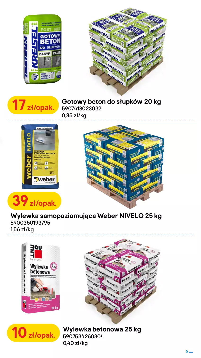 Gazetka promocyjna Castorama - ważna 25.05 do 12.06.2022 - strona 5 - produkty: Mop, Top, Wylewka betonowa, Wylewka samopoziomująca