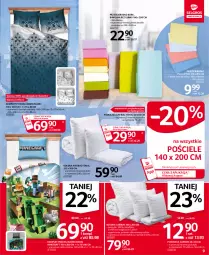 Gazetka promocyjna Selgros - Oferta przemysłowa - Gazetka - ważna od 24.02 do 24.02.2021 - strona 9 - produkty: Minecraft, Sok, Kołdra, Pościel, Prześcieradło, Wełna, Komplet pościeli, Poduszka