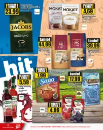Gazetka promocyjna Topaz - Gazetka - Gazetka - ważna od 27.09 do 27.09.2023 - strona 18 - produkty: Kawa ziarnista, Saga, Kawa mielona, Kawa, Materac, Tera, Cappuccino, Jacobs, Ogród, Herbapol